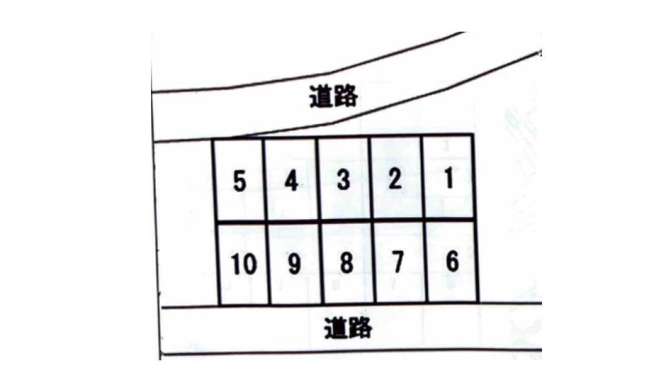 13210駐車場の駐車配置図
