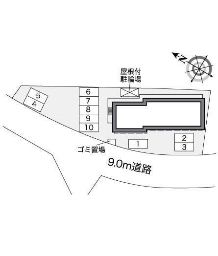 ＭＡＲＩＮＯ(27240)の駐車配置図