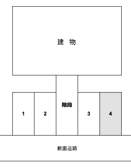 ドリーム都賀の駐車配置図