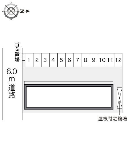 カサペルデ(21077)の駐車配置図