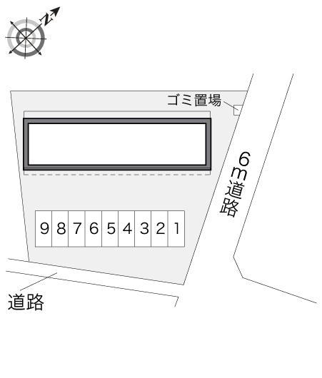 ７５１(11514)の駐車配置図