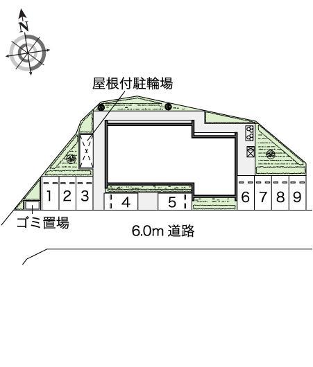 藤(43748)の駐車配置図