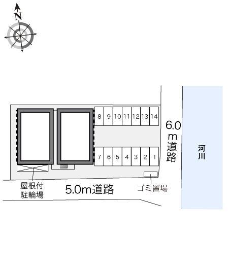 ＮｅＮｅ(29348)の駐車配置図
