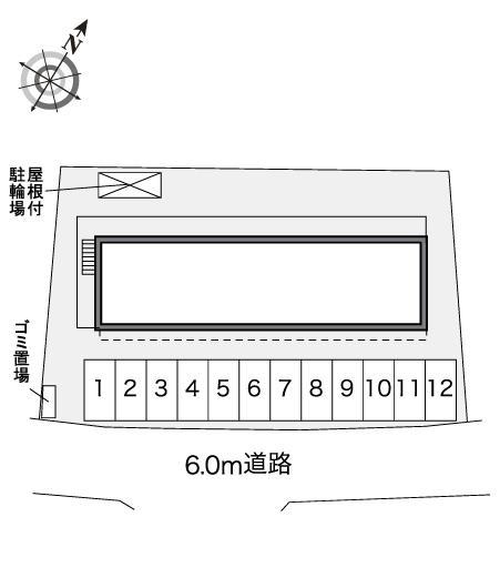 たちばな(30524)の駐車配置図