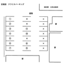 クラリスパーキングの駐車場