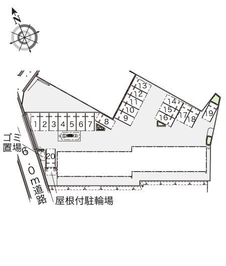 ＰＥＳＣＡⅡ(41944)の駐車配置図