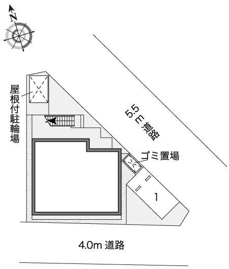 ヴィラ　グラツィア(47199)の駐車配置図