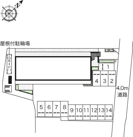 槙(42526)の駐車配置図