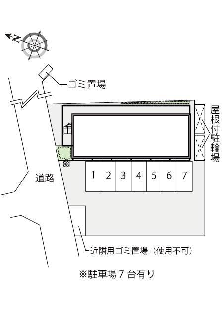 宮南(15118)の駐車配置図