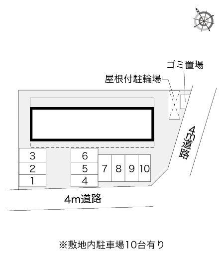 ＧｒａｎｄＣｈａｒｉｏｔ(9848)の駐車配置図