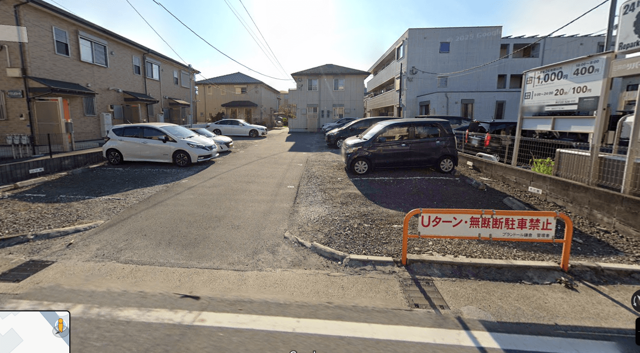 プランドール鎌倉の外観・駐車場イメージ1枚目