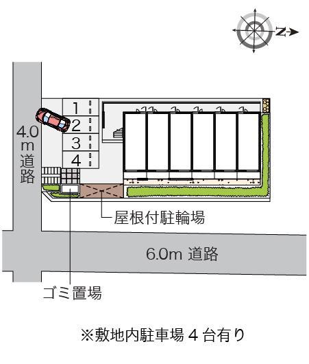 マ　メゾン(55545)の駐車配置図