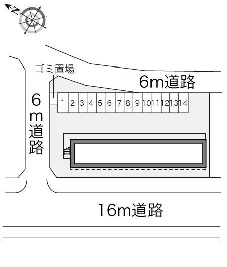 Ｆｕｊｉ(16502)の駐車配置図