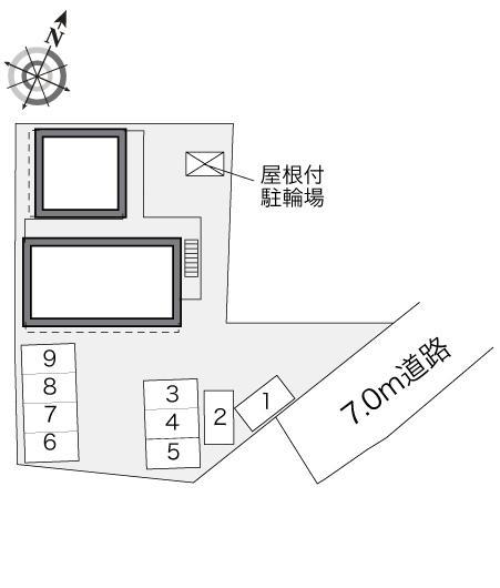 ペルラⅡ(28837)の駐車配置図