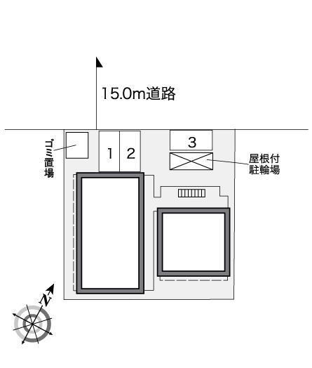 ＮＡＮＰＥＩ(36560)の駐車配置図