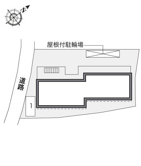 アカデミア(34060)の駐車配置図