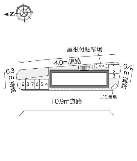 Ｄｒｅａｍ　山王(21571)の駐車配置図