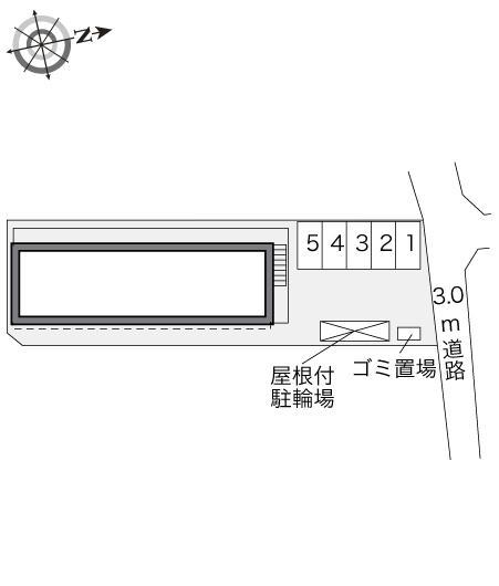 イクセン４(28848)の駐車配置図