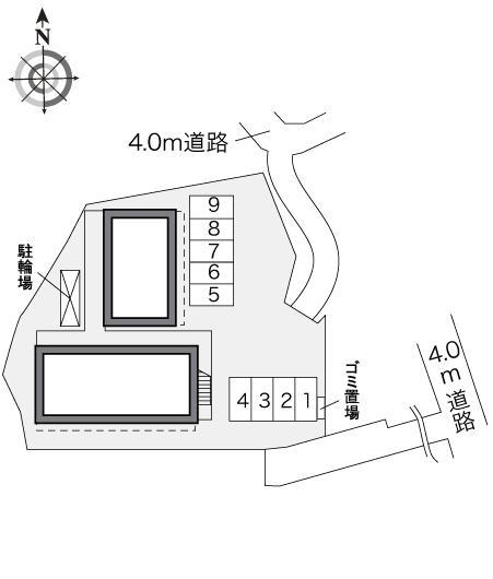 コンフォール　ミノ(24777)の駐車配置図