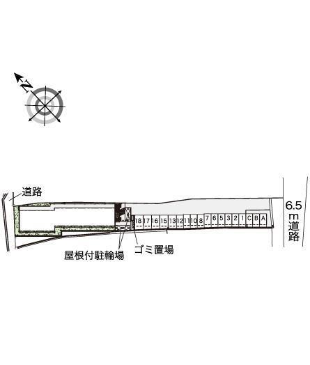 トゥルーハート(37583)の駐車配置図