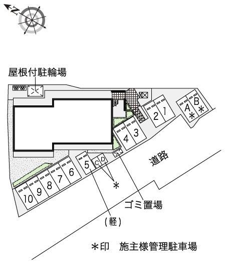 Ｃａｓａ宮町(44173)の駐車配置図