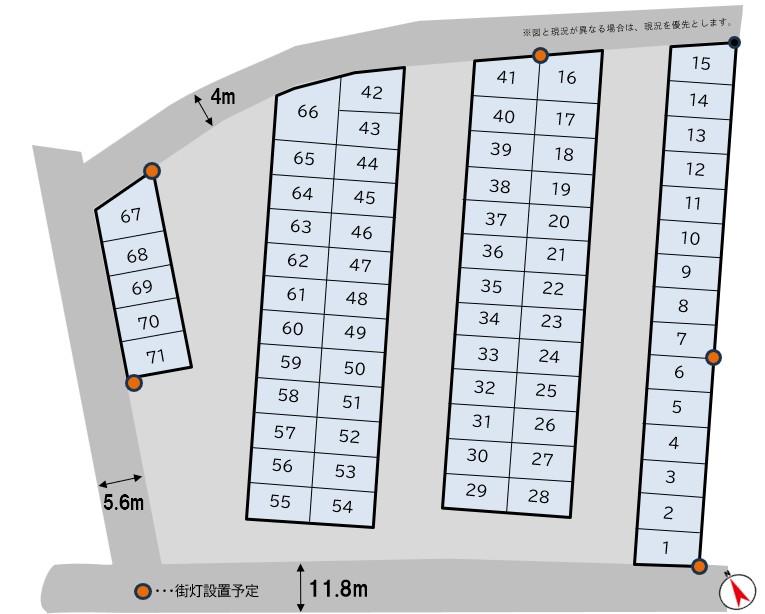 Mr.パーキング中央町2の駐車配置図