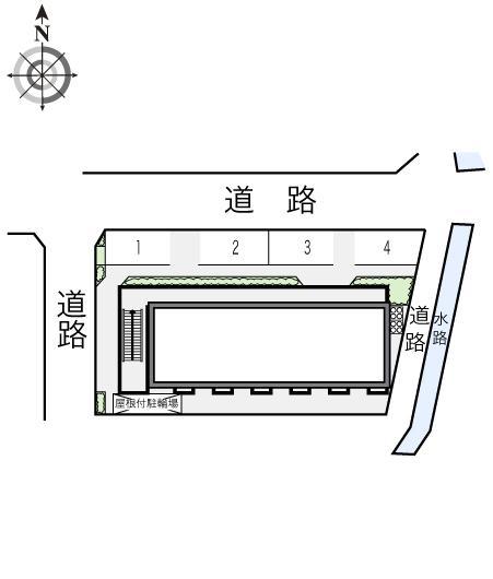 Ｋ．Ｓ．Ｋ(14002)の駐車配置図