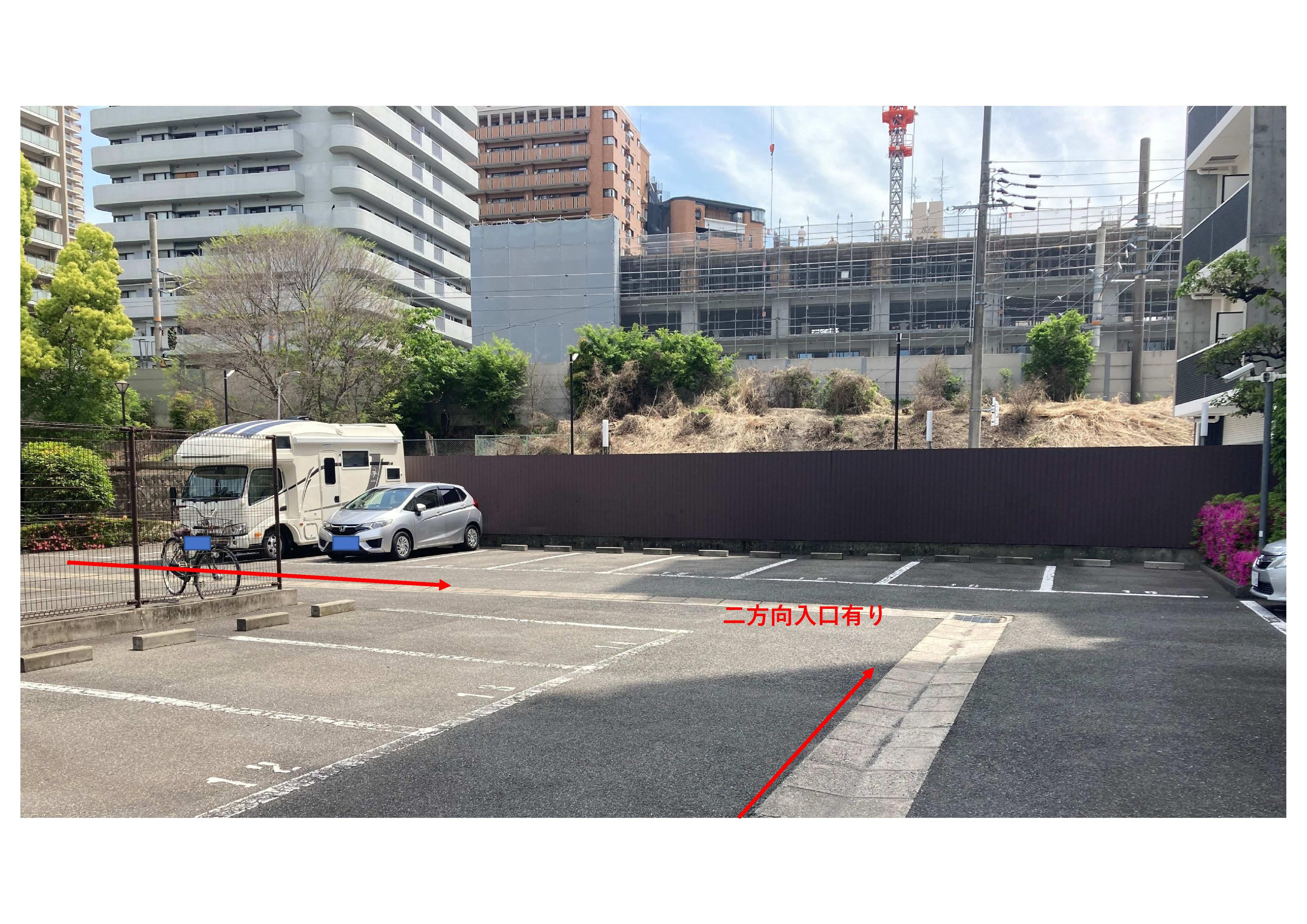 野江１丁目駐車場の外観・駐車場イメージ2枚目
