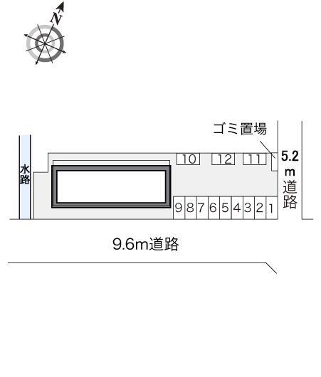 折立(21212)の駐車配置図