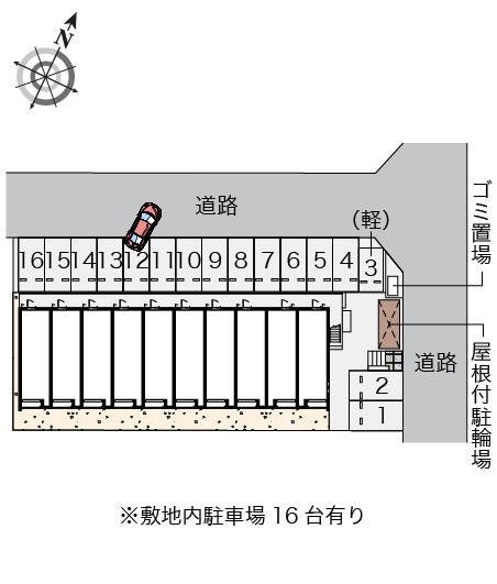 クレイノあんてれっせ(59188)の駐車配置図