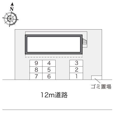 ひかる２１(16068)の駐車配置図