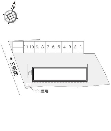 ＴＷＩＮＹ(16478)の駐車配置図