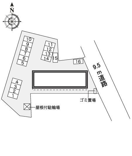 カタソネ(40353)の駐車配置図