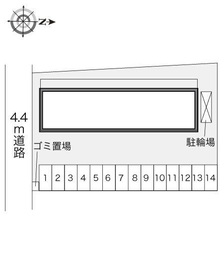 いわさき(22022)の駐車配置図