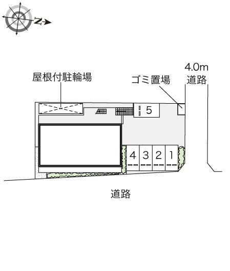 南本町(52275)の駐車配置図