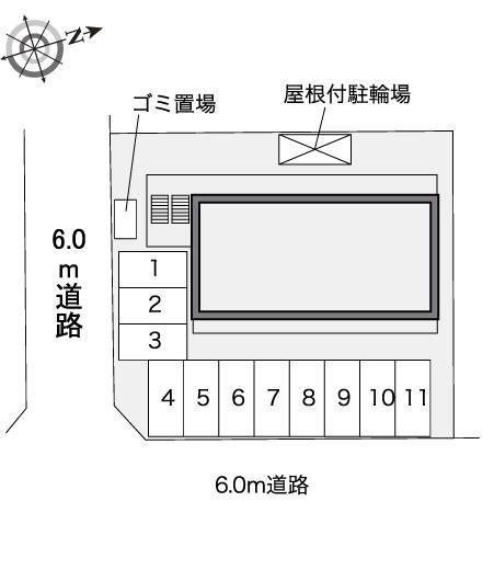 ラピスラズリ(41141)の駐車配置図