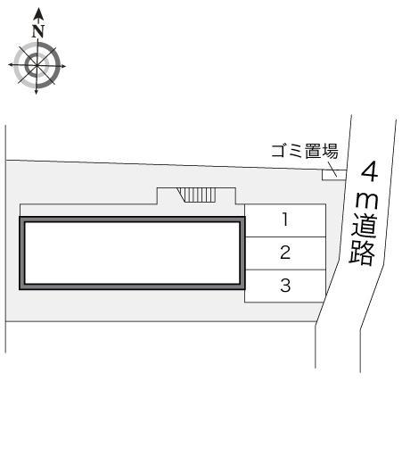 ＡＬＢＡ(13865)の駐車配置図