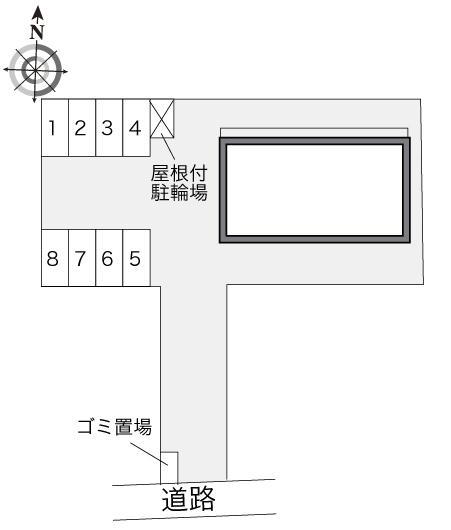 あおぞら(23874)の駐車配置図