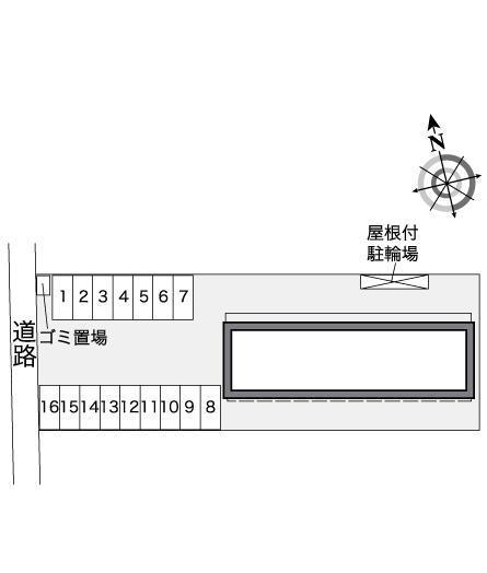 ＴＯＰＡＺ(25064)の駐車配置図
