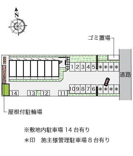 フアモ(45101)の駐車配置図