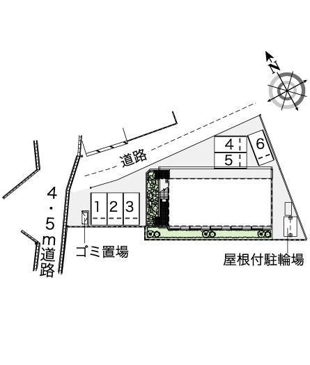 美(42237)の駐車配置図