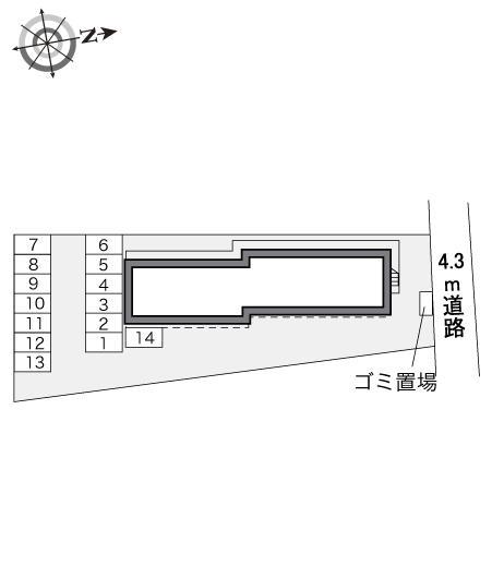 Ｓ＆Ａ(21678)の駐車配置図