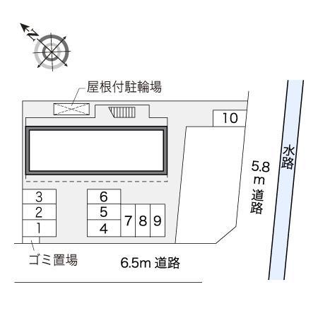 ＫＡＴＯＨ(17107)の駐車配置図