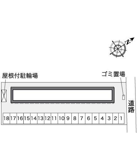 パッション(37541)の駐車配置図