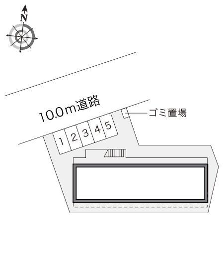 のあ(22519)の駐車配置図