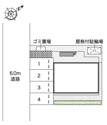 Ｊ　Ｇｒａｃｅみらい(46534)の駐車配置図