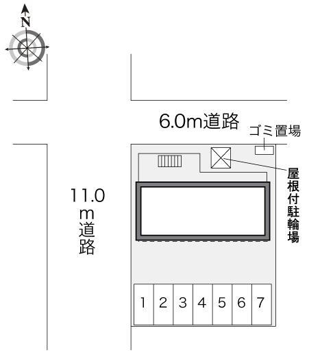 Ｈ＆Ｍ(27888)の駐車配置図