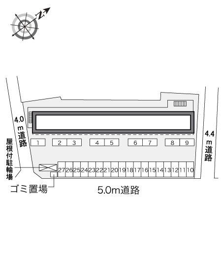 ギプフェル(31564)の駐車配置図