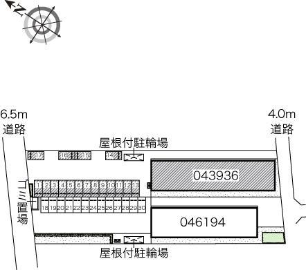 Ｆｒｅｅ　Ｏｎｅ(43936)の駐車配置図