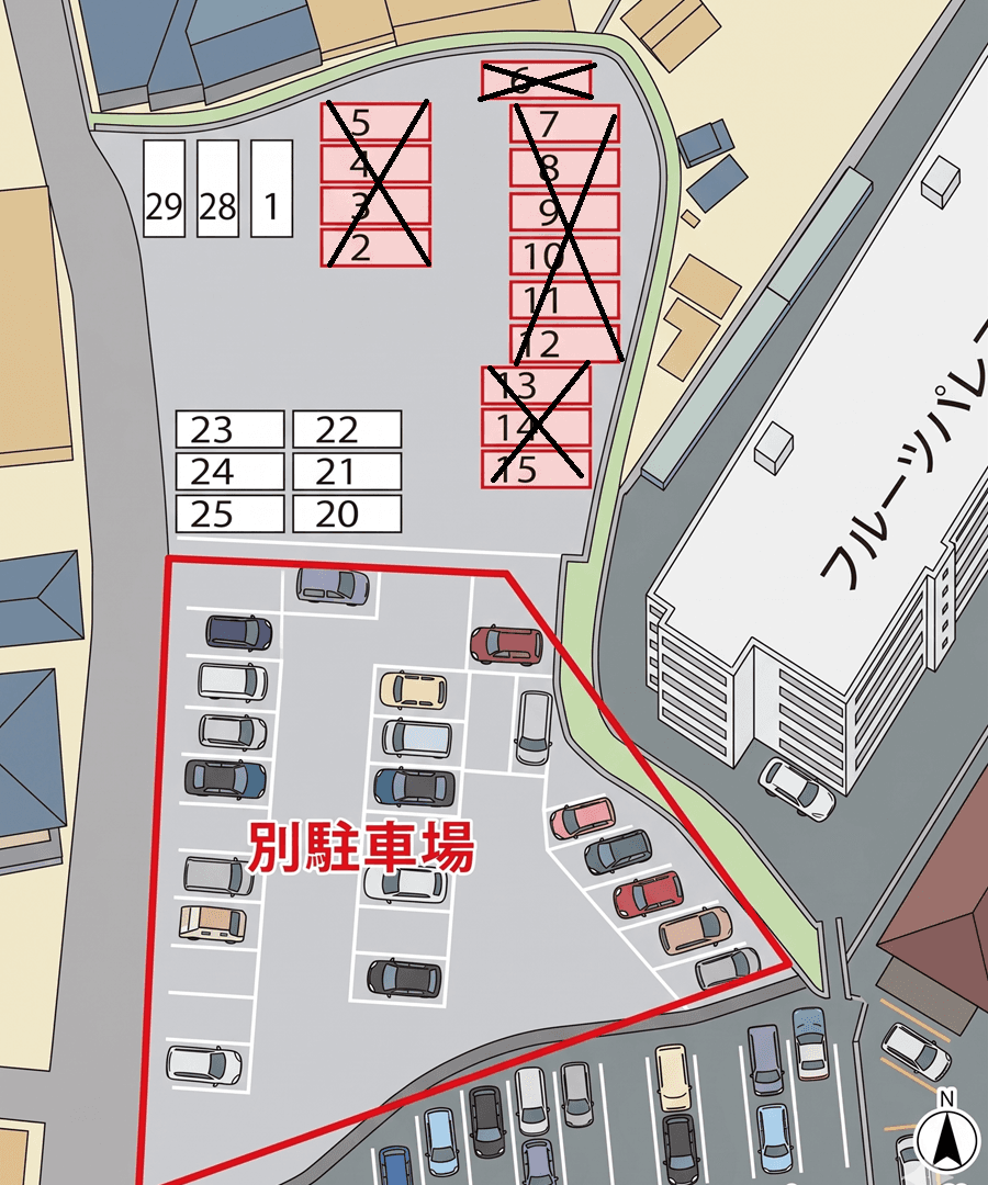 栗面町駐車場の外観・駐車場イメージ1枚目